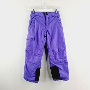 Salomon Girls Purple Snow Pants S 6/7